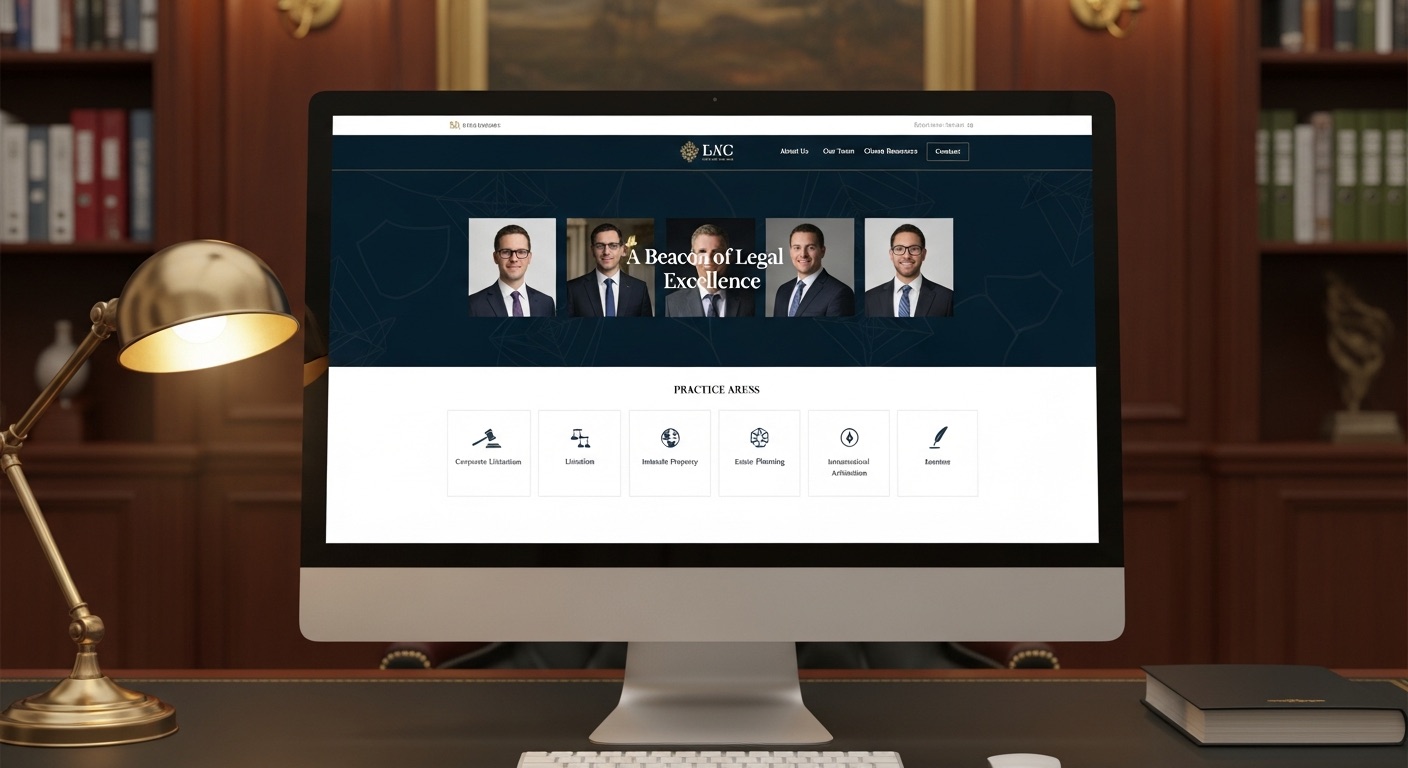 Legal launch website